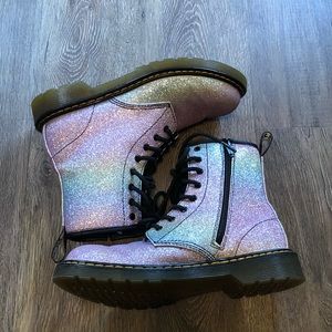 Women’s Dr Martens 8 eye Pascal Glitter Boot